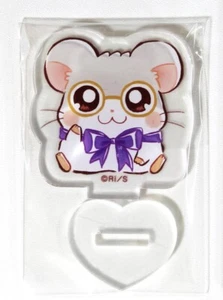 Mini figura de pie acrílico serie cinta Hamtaro Dexter Megane-kun - Imagen 1 de 4