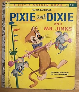 Vtg 60s Pixie & Dixie Mr. Jinks Little Golden Book Kids Bedtime Story,  A-31 - Bild 1 von 19