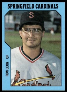 1985 TCMA Springfield Cardinals Ron Leon Springfield Cardinals #15 - Picture 1 of 2