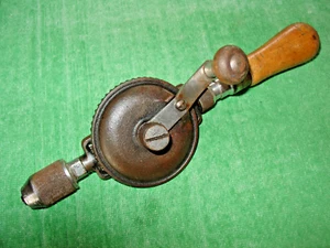 VINTAGE "YANKEE" n.1530 EGGBEATER TRAPANO MANUALE NORTH BROS. MFG.Co. MADE IN USA - Foto 1 di 8