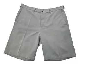 Haggar Cool 18 Men's Shorts 9 inch Inseam Light Gray Size 38 D38 - Picture 1 of 9