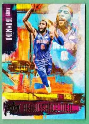 2018-2019 Panini Court Kings, Andre Drummond, Renaissance Men Insert, #28 - Image 1 of 2