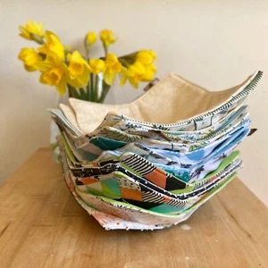 Bowl Cozy - Bowl Cozy for hot and cold bowls - Handmade - Picture 1 of 15