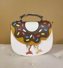 Loungefly Disney Chip N' Dale Donut Snatchers Sweet Treats Crossbody Bag NEW