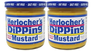 Herlocher'S Dipping Mustard, Two 8 Oz. Jars - Picture 1 of 12