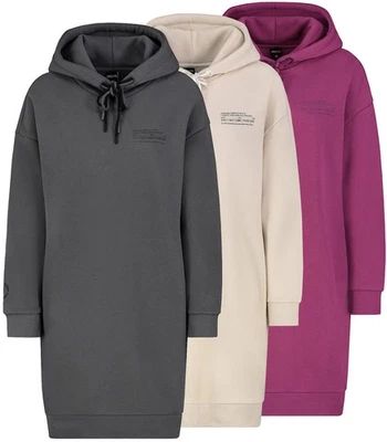 Sublevel Damen Sweat Kleid Sweatkleid Damenkleid Kapuzenkleid langarm LSL-455 - Bild 1 von 4