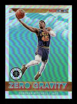 2019-20 Hoops #8 Donovan Mitchell Zero Gravity Holo - Image 1 of 2