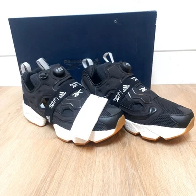 Reebok x Adidas Insta Pump Fury x Boost gomme noire taille UK 8 FU9239 - Photo 1/4