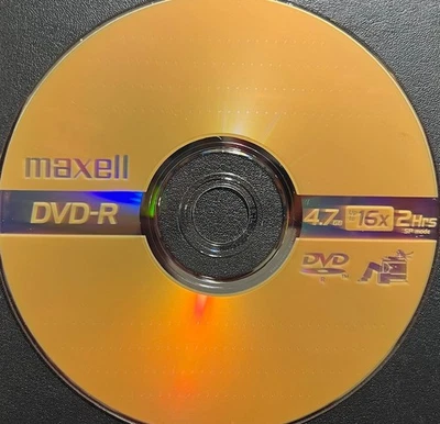 Maxell DVD-R 4,7 GB 16x discos grabables en blanco - nuevos, sin usar, caja abierta (paquete de 50) Foto 1 de 3