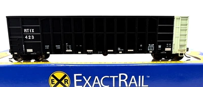 HO EXACTRAIL EX-1401-5 FMC 4000 HIGH SIDE GONDOLA RAILROAD SERVICES RTI # 423 - Image 1 of 2