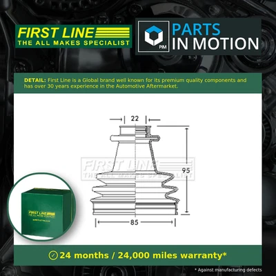 Bota articulada CV para eje de transmisión RENAULT R19 Mk2 1.9D delantero exterior 89 a 95 C.V. nuevo Foto 1 de 4