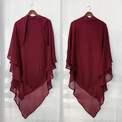 Overhead Khimar Women Hijab Scarf Muslim Kopftuch  Prayer Niqab Islam Ramadan - Bild 1 von 4