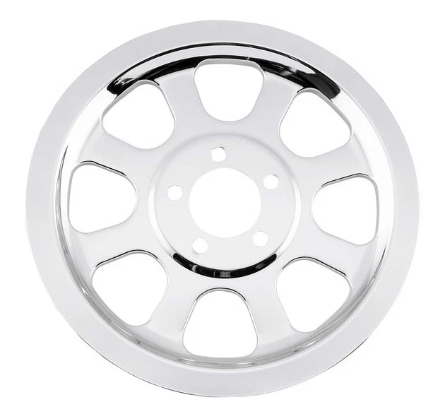 Biker's Choice Belt Drive Pulley Cover Chrome #302104 Harley Davidson Foto 1 de 1