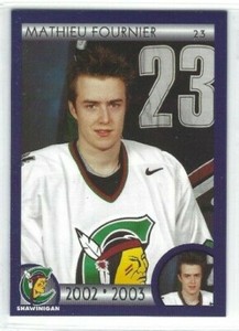2002-03 Shawinigan Cataractes (QMJHL) Mathieu Fournier