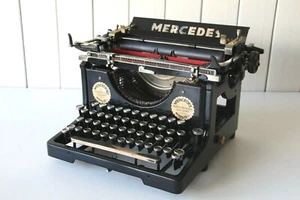 Antique Mercedes Typewriter - Excellent Working Order - Picture 1 of 12