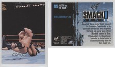 1999 Comic Images WWF SmackDown! Steve Austin The Rock Austin vs #60 HOF