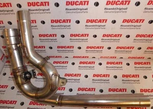 2008 Ducati Desmosedici RR D16RR exhaust pipe center section w/valve 57012681A * - Picture 1 of 1