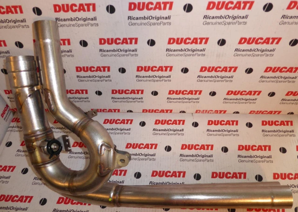 Ducati Desmosedici RR D16RR 2008 tubo de escape sección central con válvula 57012681A * Foto 1 de 1