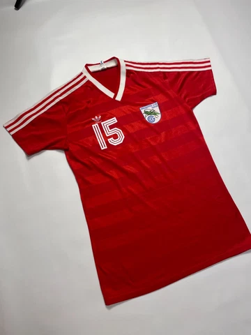 VERY RARE VINTAGE Grasshoppers Football Soccer Shirt Jersey 1980s-1990s Adidas Cover