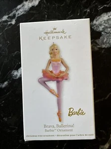 HALLMARK 2012 Brava Ballerina Barbie Ornament Neu im Karton Tanzballett - Bild 1 von 3