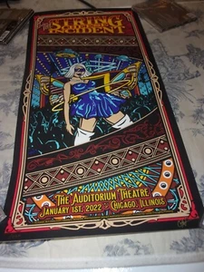 1/1/22 String Cheese Incident Chicago, IL 3 / 3 Phil Fensterer Triptych Poster - Picture 1 of 6