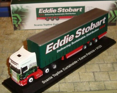 EDDIE STOBART - CAMIÓN SCANIA TOPLINE LADO CORTINA - KAREN PATRICIA - 1:76 - EN CAJA Foto 1 de 4