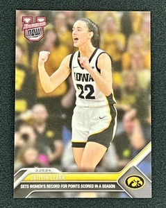 2023-24 Topps Bowman U Now Caitlin Clark Record Points en Temporada #74 En mano - Imagen 1 de 2
