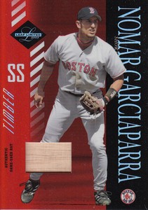 2003 Leaf Limited Timber Red Sox Baseball Card #130 Nomar Garciaparra A /25