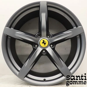 4 Rims Ferrari Gtc4 Lusso Original 20" Anthracite Matte 311038 311037 - Picture 1 of 5