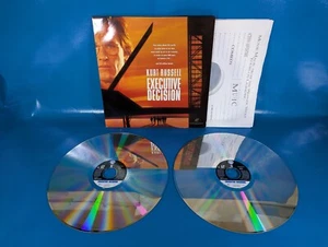 Executive Decision 1996 2-disc Laserdisc Widescreen Edition Kurt Russell Tested - Picture 1 of 7