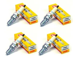 Fits HONDA VFR800 VFR 800 Fi X,Y 1997-2001 SPARK PLUGS NGK CR9EH9 X4 - Picture 1 of 4