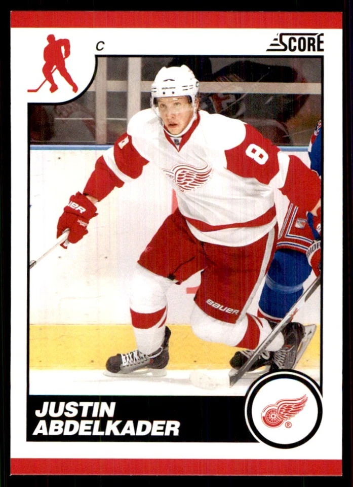 2010-11 Score Justin Abdelkader Detroit Red Wings #192 - Image 1 of 2