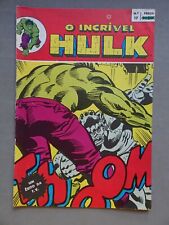 Incredible Hulk #17 Portugal APR 1980 Stan Lee Portuguese edition Incrível Hulk 