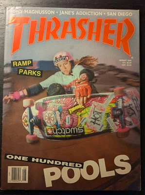 Thrasher Magazine Tony Magnasson and White Zombie interview August 1989 8/89 - Image 1 of 4