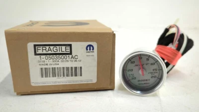 New OEM genuine Mopar Electric Boost Pressure Gauge SRT lighted 5035001AC - Image 1 of 4
