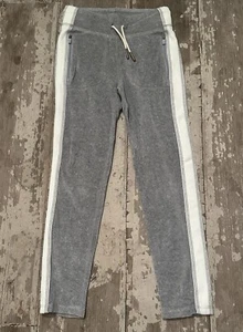 Athleta Girl Gray Velour Pants Girls 8-10 - Picture 1 of 3