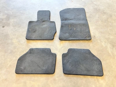 11-17 BMW X3 FRONT & REAR INTERIOR FLOOR MAT CARPET COVERS SET OF 4, OEM LOT3558 Foto 1 de 4