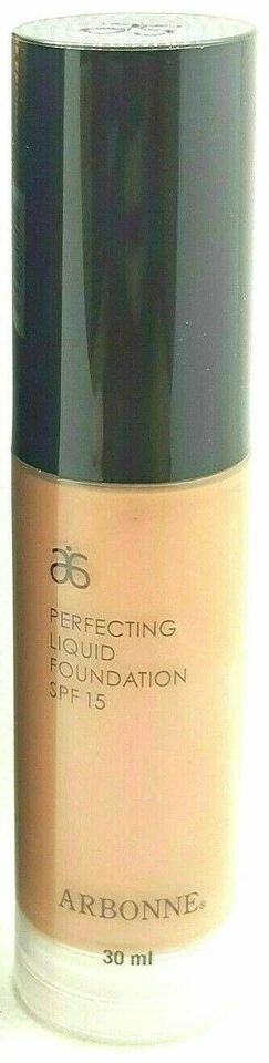 2x ARBONNE PERFECTING LIQUID FOUNDATION SPF15 TOFFEE BRONZE 30ML - Image 1 of 1