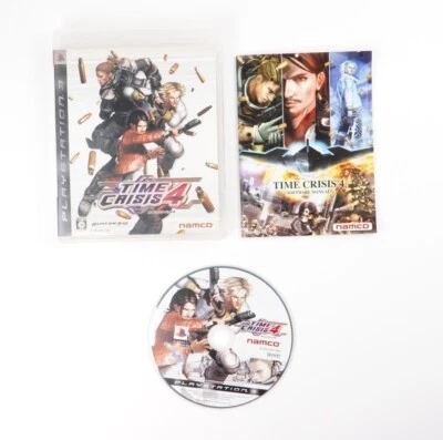 Time Crisis 4 with Guncon 3 PlayStation 3 PS3 Japan Import US Seller - Image 1 of 4