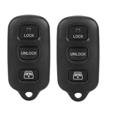 2pcs For 2002 2003 2004 2005 2006 2007 Toyota Sequoia Keyless Remote Fob 4Runner - Image 1 of 4