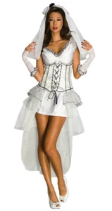 Secret Wishes Deluxe Gothic Mistress Monster Bride Women's Costume Large 10-14 - Picture 1 of 1