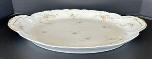 Plato grande para servir Haviland Limoges Schleiger 138B 19 1/2" rosa - Imagen 1 de 12