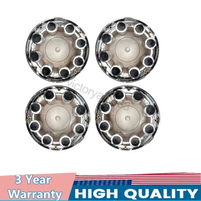 4PCS 15039489 For CHEVROLET AVALANCHE 1500 GMC Wheel Center Caps 8 Lugs 9597169 - Imagem 1 de 4