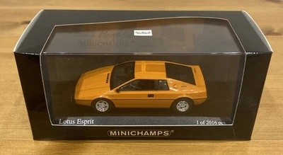 Minichamps Lotus Esprit 1978 Orange 400 135221 New Limited Edition - Image 1 of 4