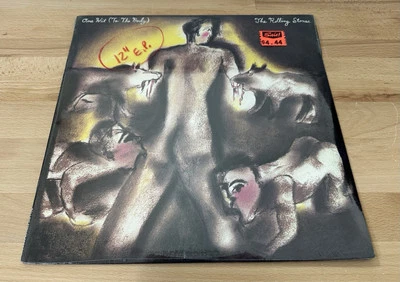 Rare Sealed Rolling Stones - One Hit (To The Body) 12" Single EP 45 Vinyl Record - Image 1 of 3