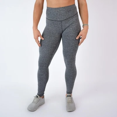 FLEO El Toro 28" Leggings - Heather Asphalt - Large - NEW (Gym, Active) - Image 1 of 4