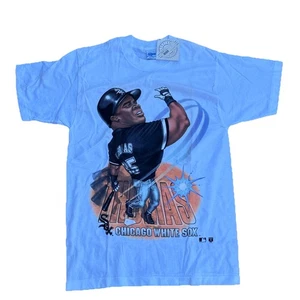 RARE Vintage Salem 1995 Chicago White Sox Frank Thomas T-Shirt Size Medium - Picture 1 of 6
