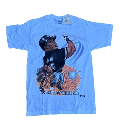 RARE Vintage Salem 1995 Chicago White Sox Frank Thomas T-Shirt Size Medium - Image 1 of 4