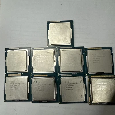 Intel i5 4460  i7 3770 4430 and more Processor Lot - Image 1 of 4
