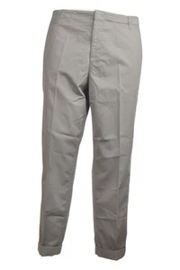 Wide leg trousers for Man Dondup  Color Grey - Picture 1 of 4